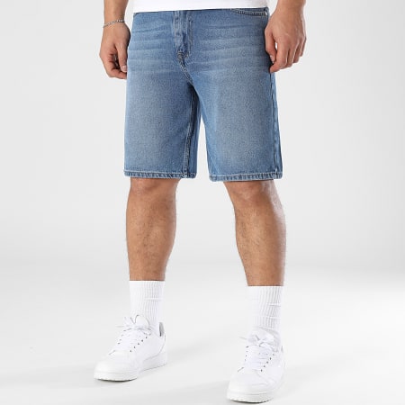 LBO - Lot De 2 Shorts Jean Relaxed 3582 3585 Bleu Denim